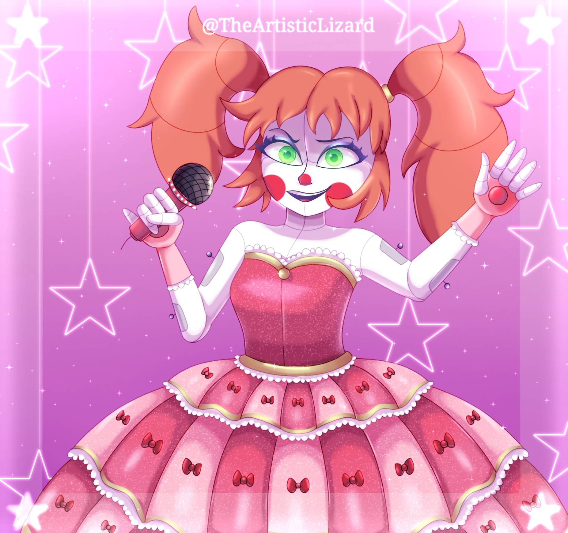 Circus Baby Fnaf sister location fanart by TheArtisticLizard on DeviantArt
