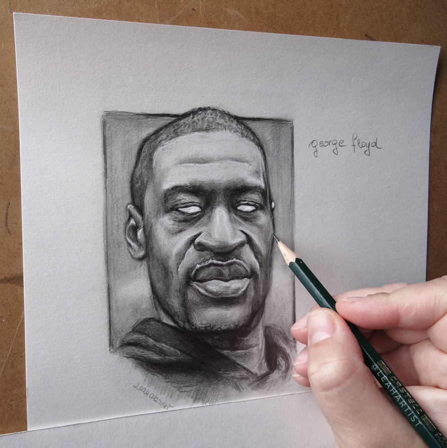 George Floyd Drawing Tutorial George Floyd pencil sketch by Cleicha on DeviantArt