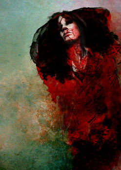 Madonna in Red I Painting