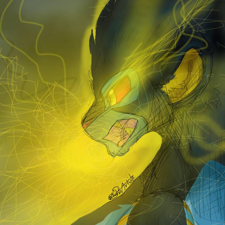 Thunder's Rising ( Luxray ) by Nightsarts on DeviantArt