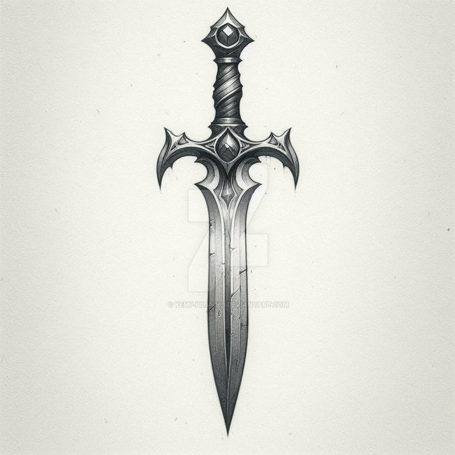 Square Dagger Dagger sketch by kempjulia060 on DeviantArt