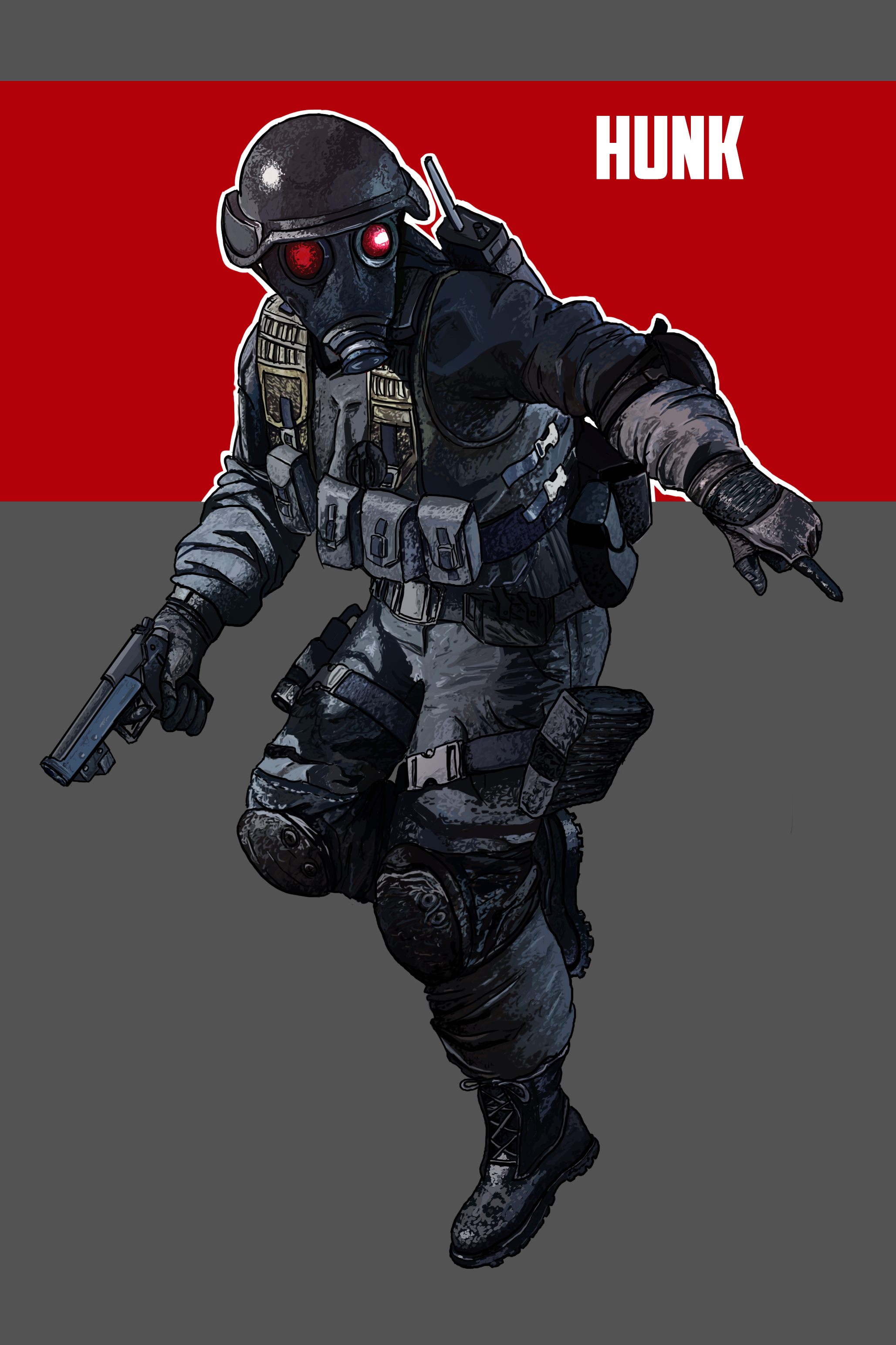 HUNK - Resident Evil Fanart by DUST2196 on DeviantArt