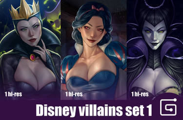 Disney villains set 1