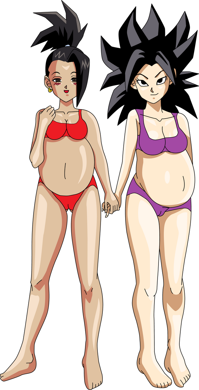 Kale And Caulifla Pregnant By Pgsrule34 On Deviantart