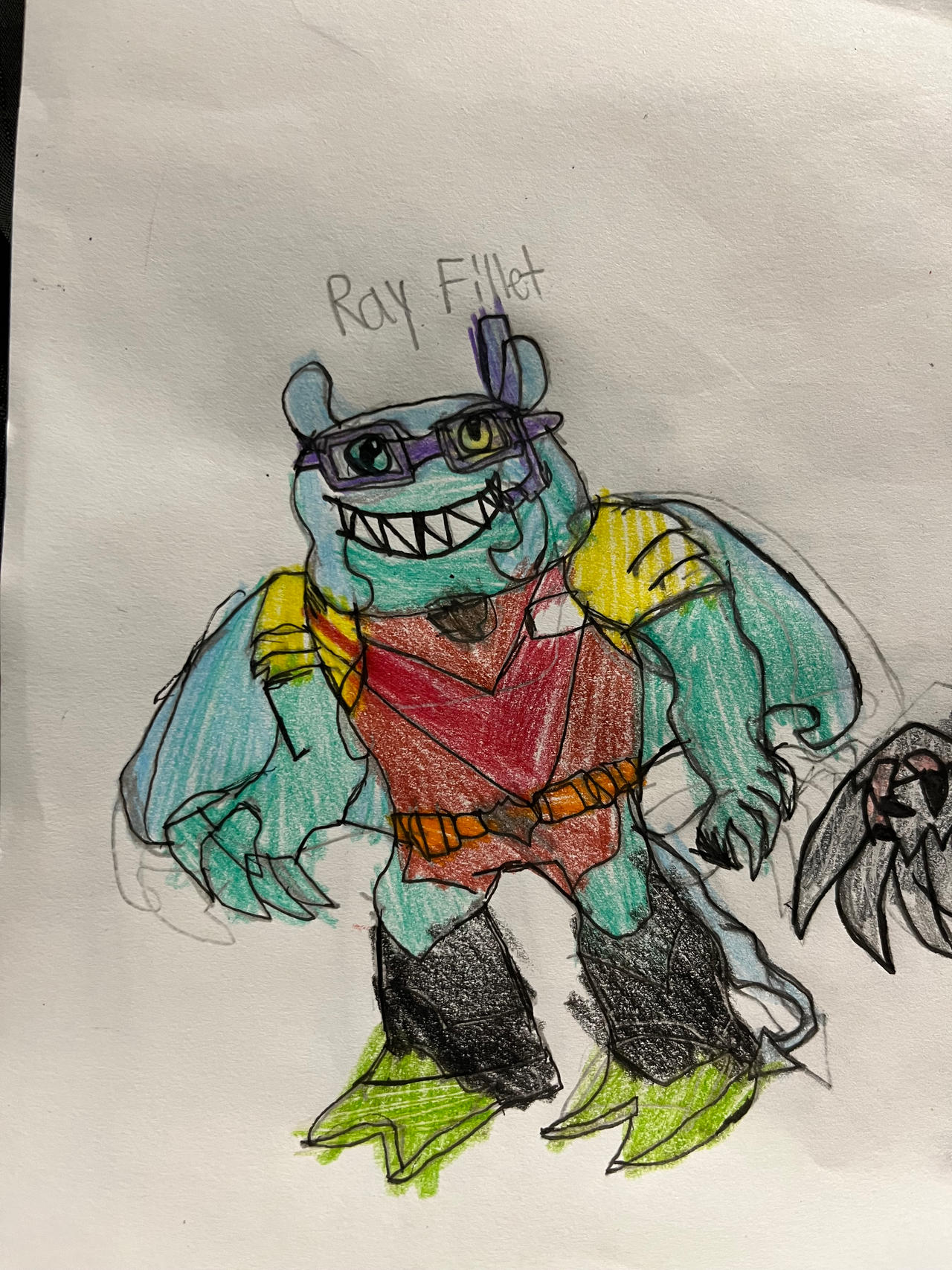 TMNT: HSH - Ray Fillet by lmclass20 on DeviantArt