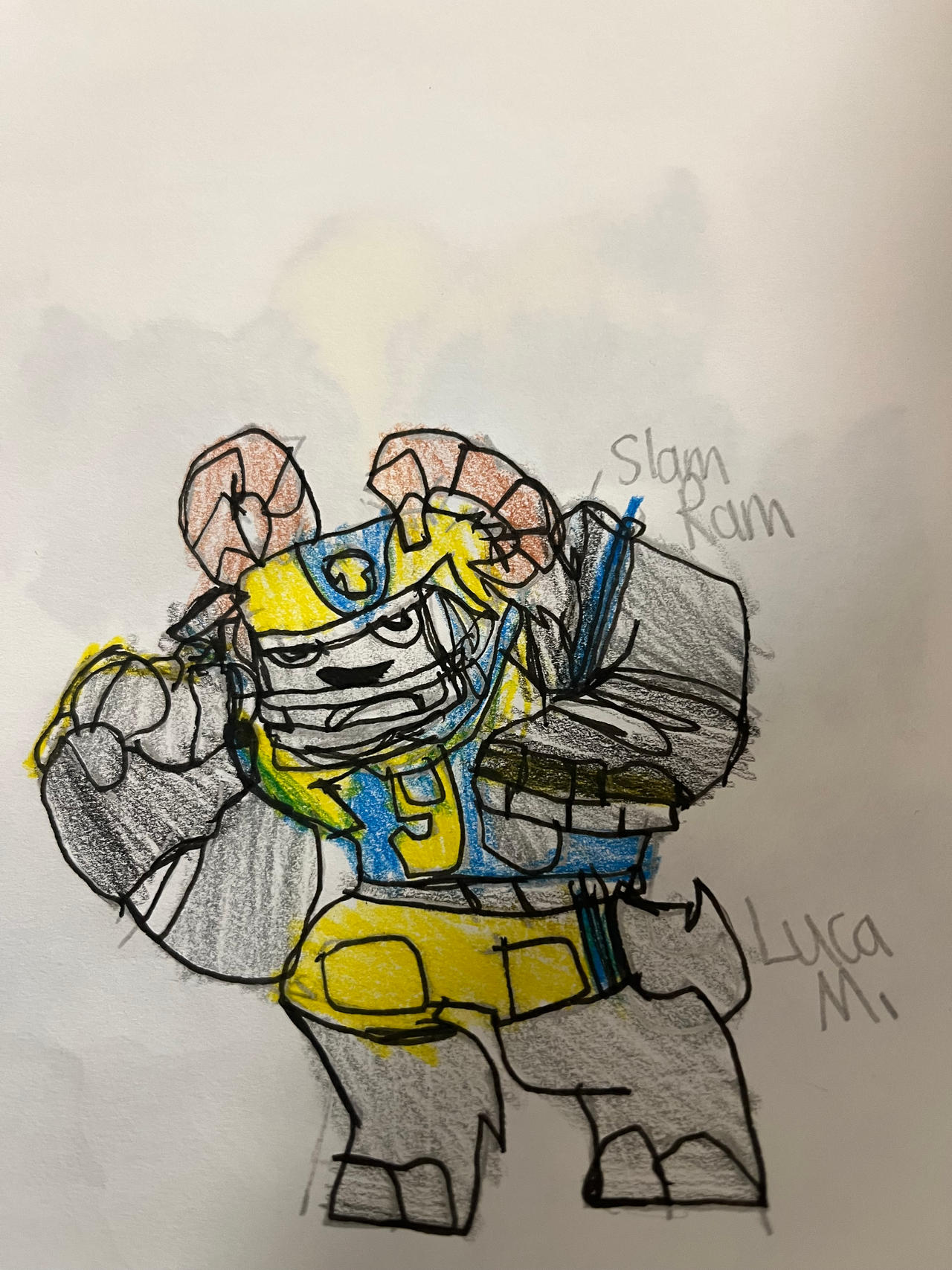 TMNT: HSH - Slam Ram by lmclass20 on DeviantArt