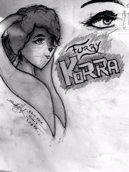 Furry Korra sketch