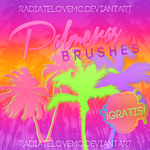 Free Palmeras Brushes