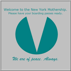 Visitor Boarding Sign