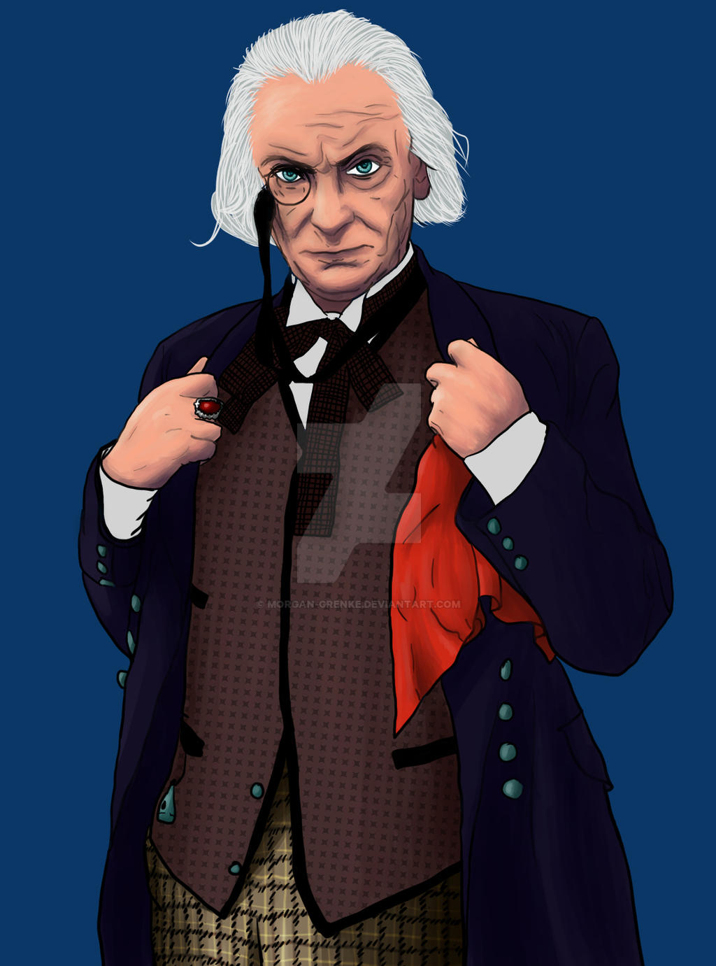 First Doctor Colorized Doctor Who - The First Doctor - William Hartnell by MoRgAn-GrEnKe on ...