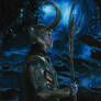 Loki of Asgard (colour pencils)