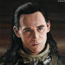 The Trial of Loki (colour pencils)