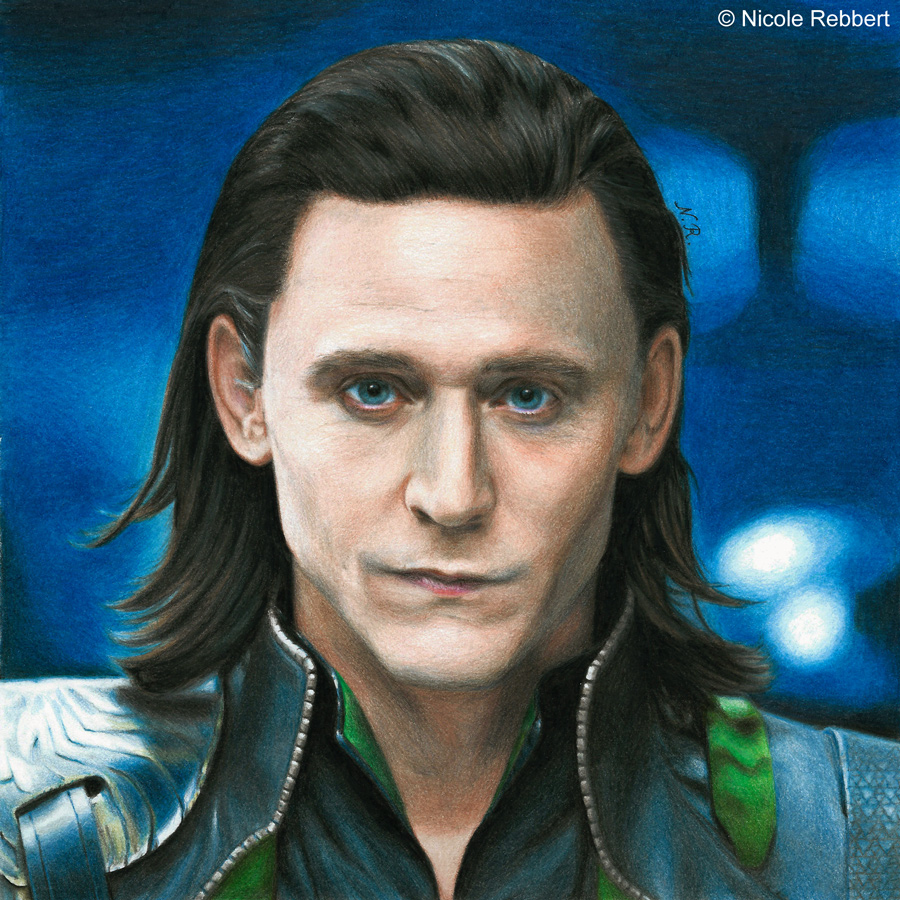 Loki Laufeyson 2.0 (colour pencils)