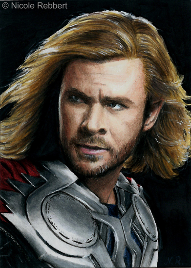 Thor sketch card