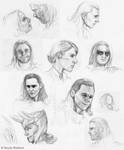 Marvel Sketch Dump by Quelchii