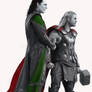 Thor and Loki