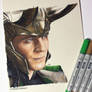 Loki (marker drawing)