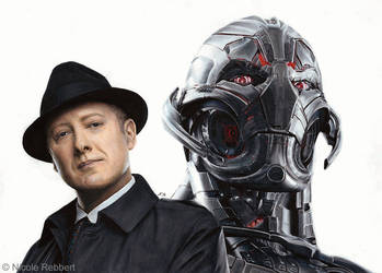 Ultron - James Spader (drawing)