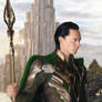 King Loki (drawing)