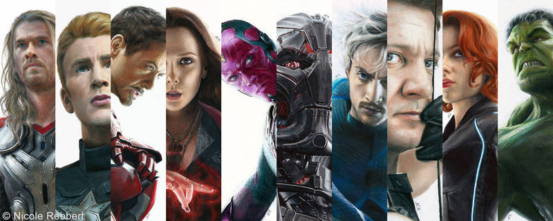 Avengers - Age of Ultron drawings