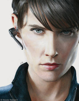 Agent Maria Hill (drawing)