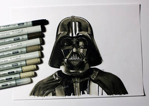 Darth Vader (marker sketch)