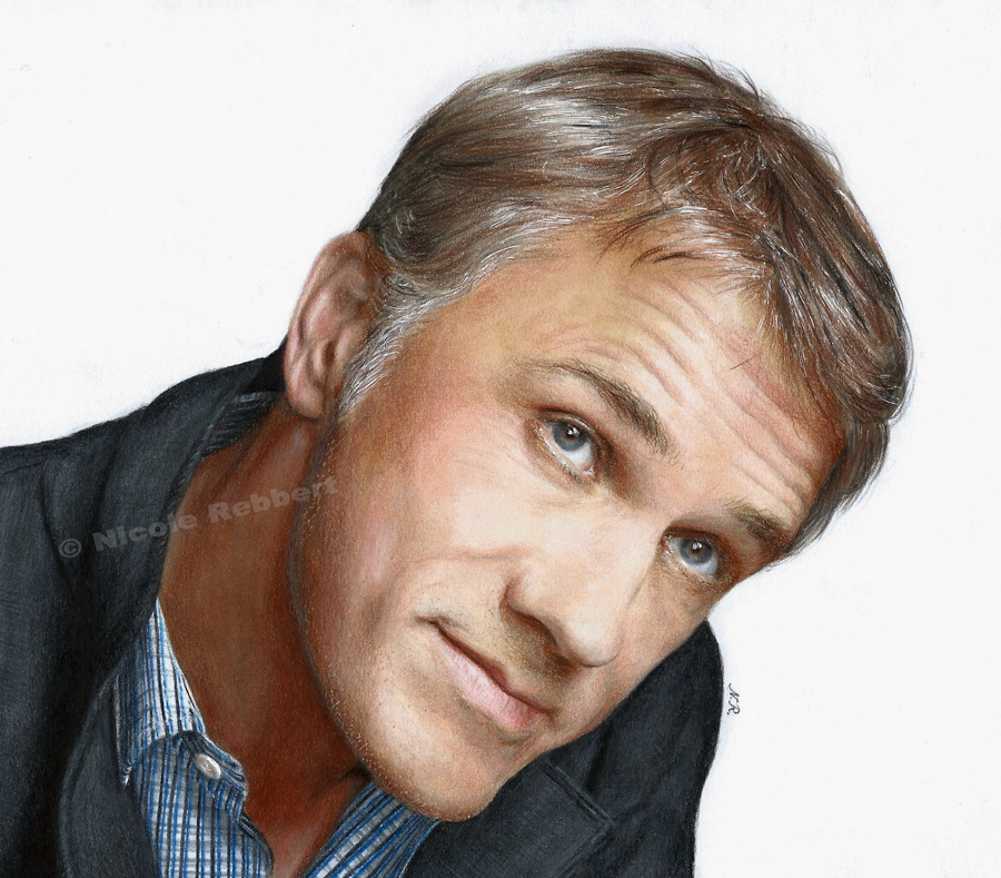 Christoph Waltz (drawing)