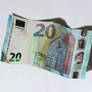 Euro banknote (drawing)