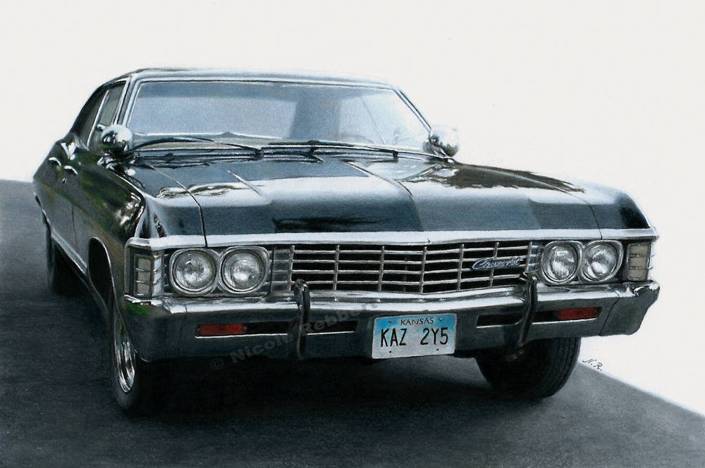 1967 Chevrolet Impala (drawing)