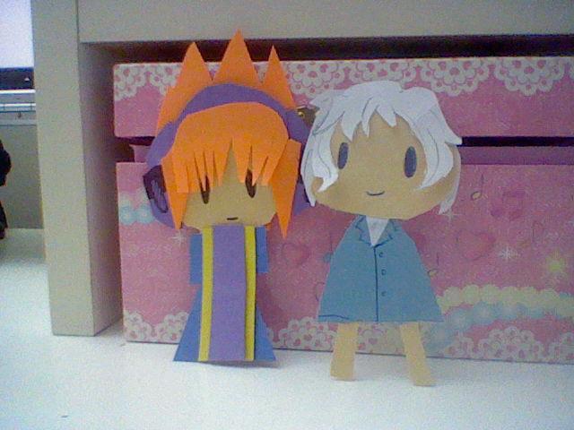 TWEWY- Neku and Joshua Paperdolls