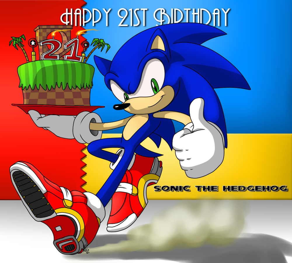 Happy 21st Birthday, Sonic!