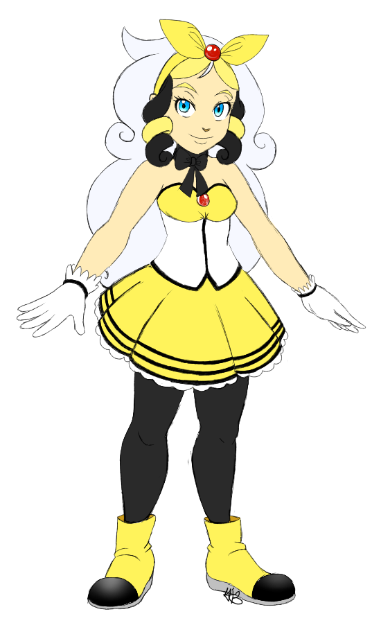 Mega Ampharos Gijinka - Rachael