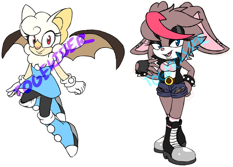 Adoptable: Honduran White Bat + Rabbit -CLOSED- by Togekisser on DeviantArt