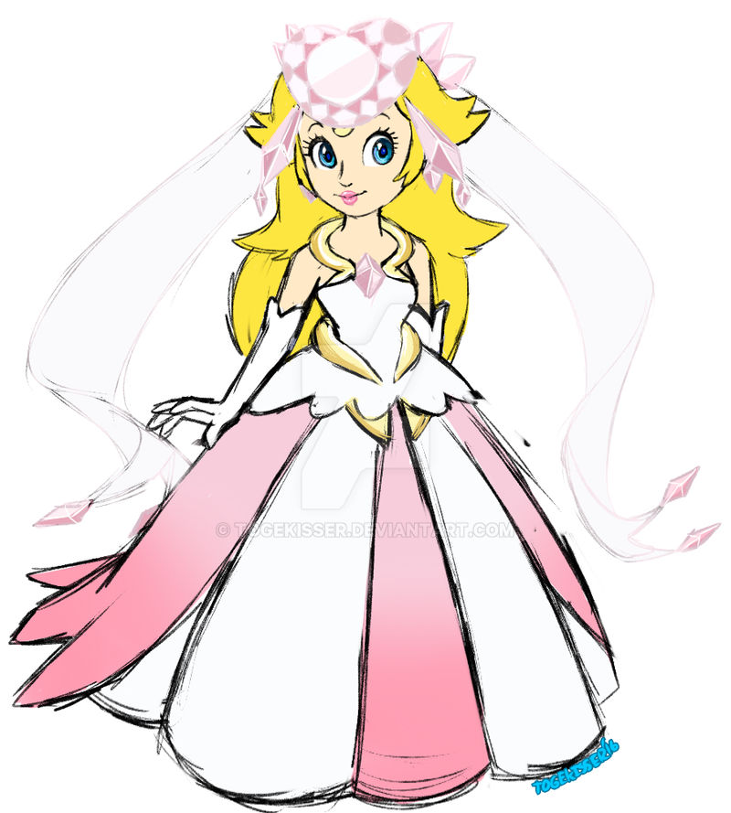 Diancie Inspired Princess Peach outfit