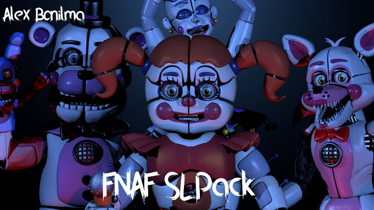 (C4D,FNAF) FNAF SL PACK Download ! by alexbonilma on DeviantArt