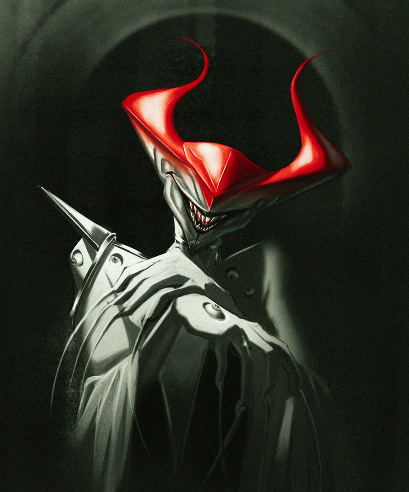 smiling demon 19/10/2023 by Frikariel on DeviantArt