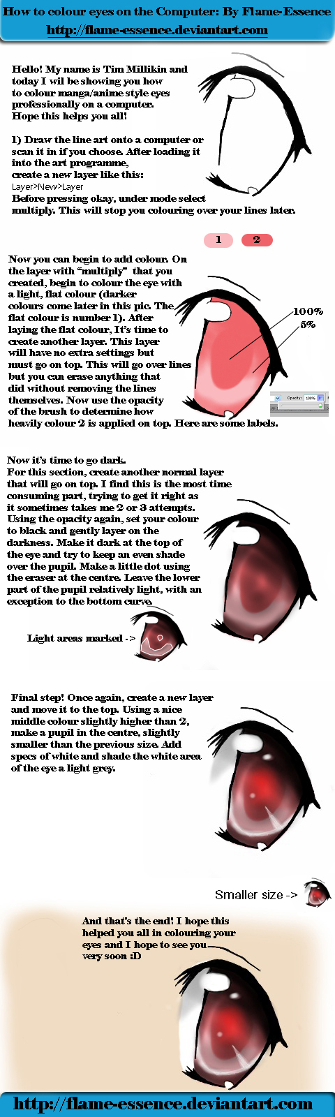 How to CG eyes- Tutorial