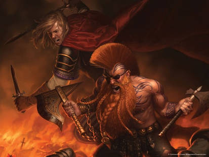 Gotrek and Felix wallpaper