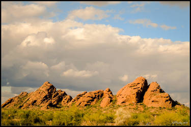 Papago Mountains by lil-Mickey