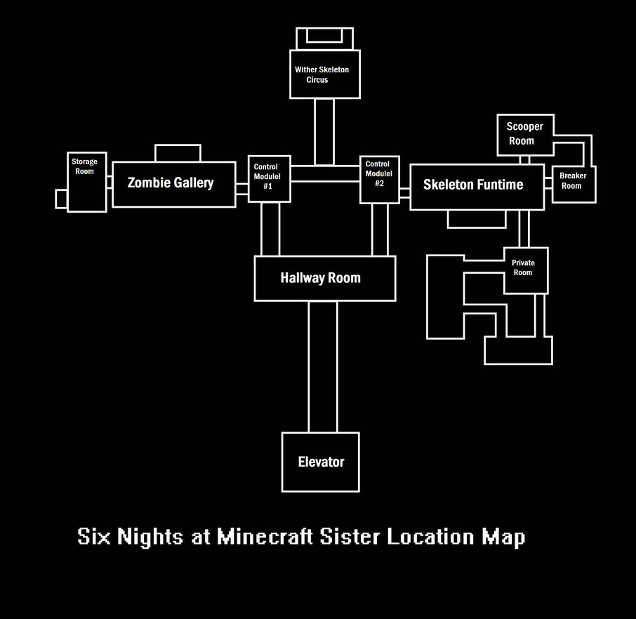 Майнкрафт карта фнаф 4. Карта sister location. Карта FNAF sister location. Карта ФНАФ 4. Карта ФНАФ сестер локейшен.
