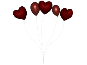 STOCK PNG red balloon 4
