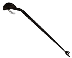 STOCK PNG platted hair2