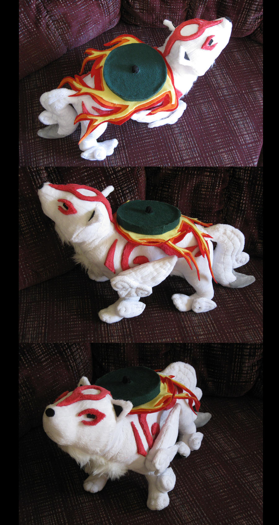 Okami Amaterasu plush