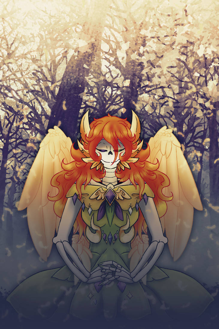 Skeleton Princess by LugiaFly on DeviantArt