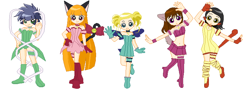 PPGZ as TMM by powerpuffgirlsz on DeviantArt