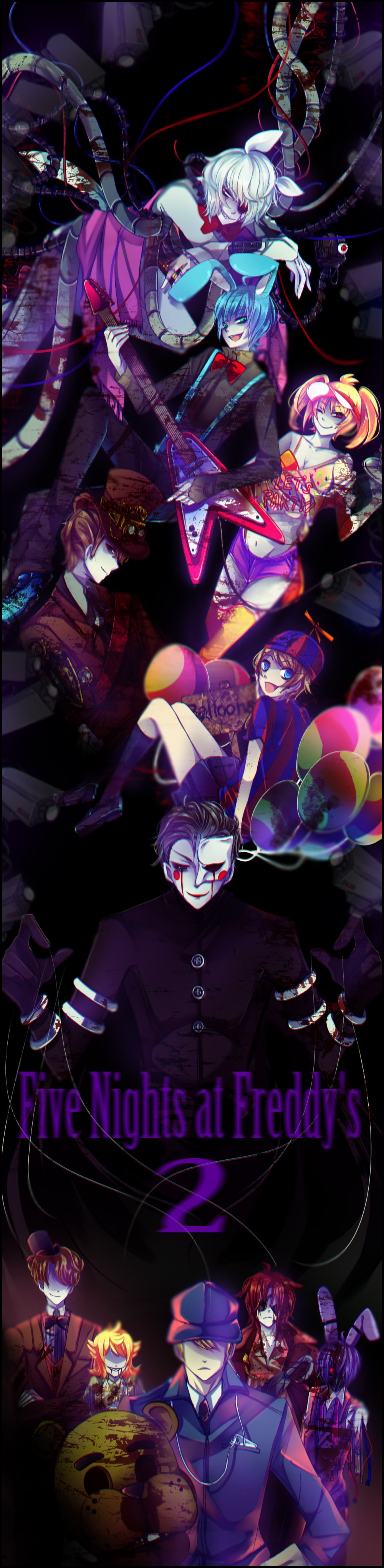 Five Nights At Freddy's 2 by Gyki on DeviantArt