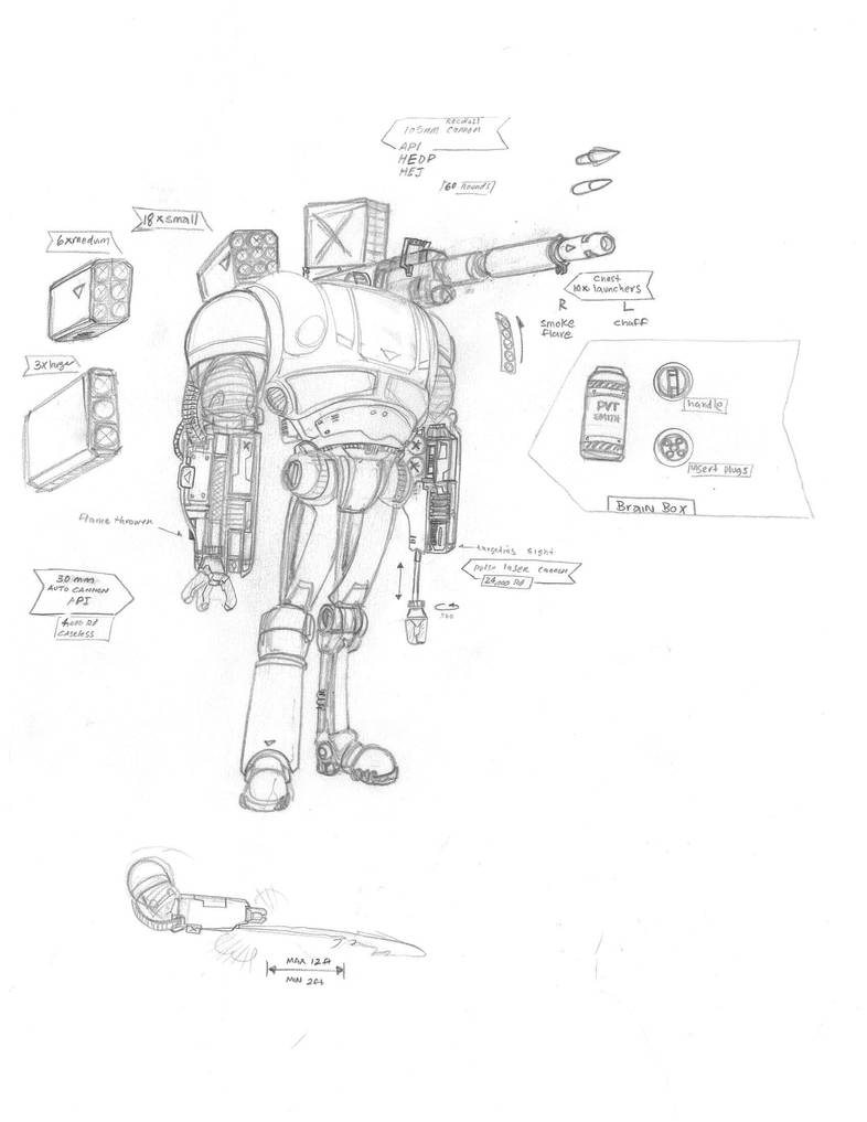 Cyborg Drone 5 by bigbe57 on DeviantArt