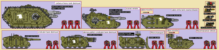 40 RAPTOR Chapter Tank Killers