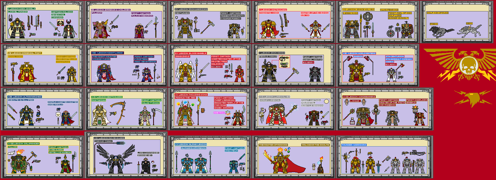 THE PRIMARCH PROJECT Updated by bigbe57 on DeviantArt