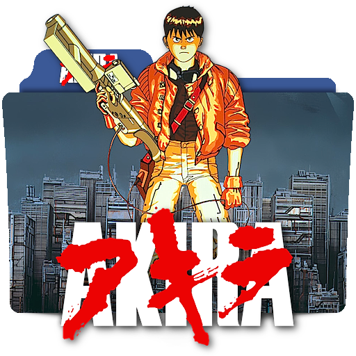 Akira Anime movie folder icon v1 by zenoasis on DeviantArt
